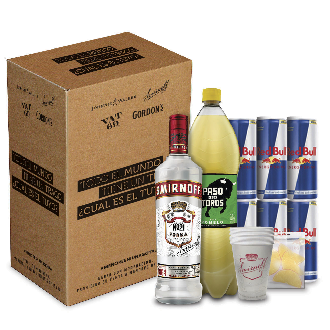 Diageo Box - Smirnoff 21 Party Box