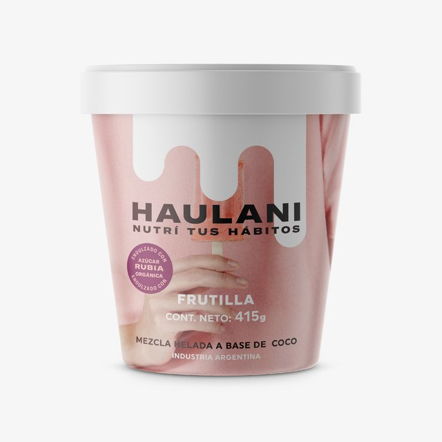 Helado vegano de frutilla  - 450ml