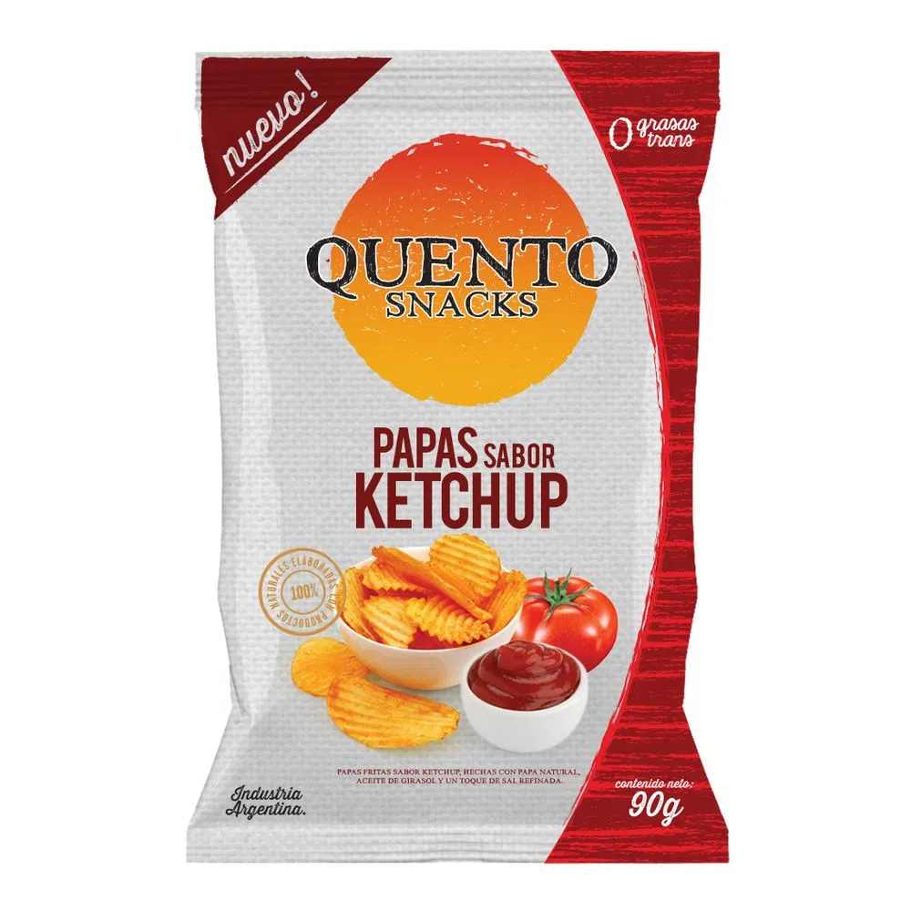 Papas Ketchup Quento 19 x 90