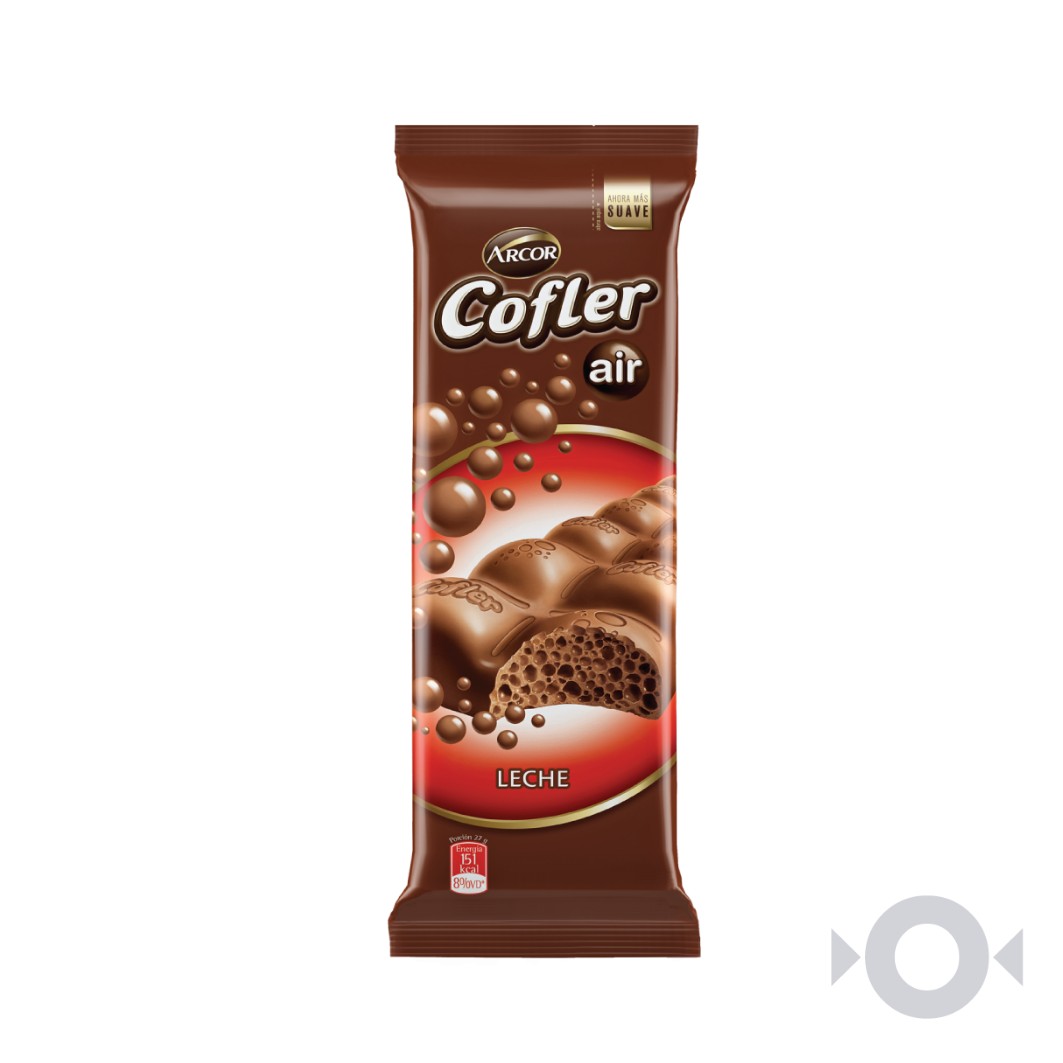 Chocolate Cofler Aireado leche 