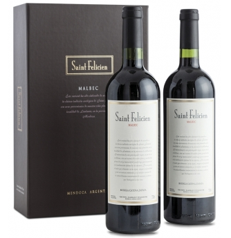 Saint Felicien Malbec Estuche 2x750cc